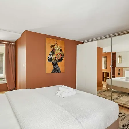 Apartmán Luxury 3bdr-8p In The Heart Of Paříž